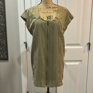 Plenty by Tracy Reese Silk (Anthropologie) Textured Dress small